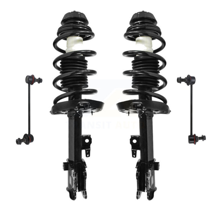 Transit Auto KSS-100653 Suspension Strut and Coil Spring Assembly for 2010-2013 Kia Soul - Front