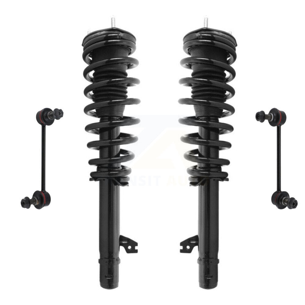 Transit Auto KSS-100656 Suspension Strut and Coil Spring Assembly for 2009-2013 Mazda 6 - Front