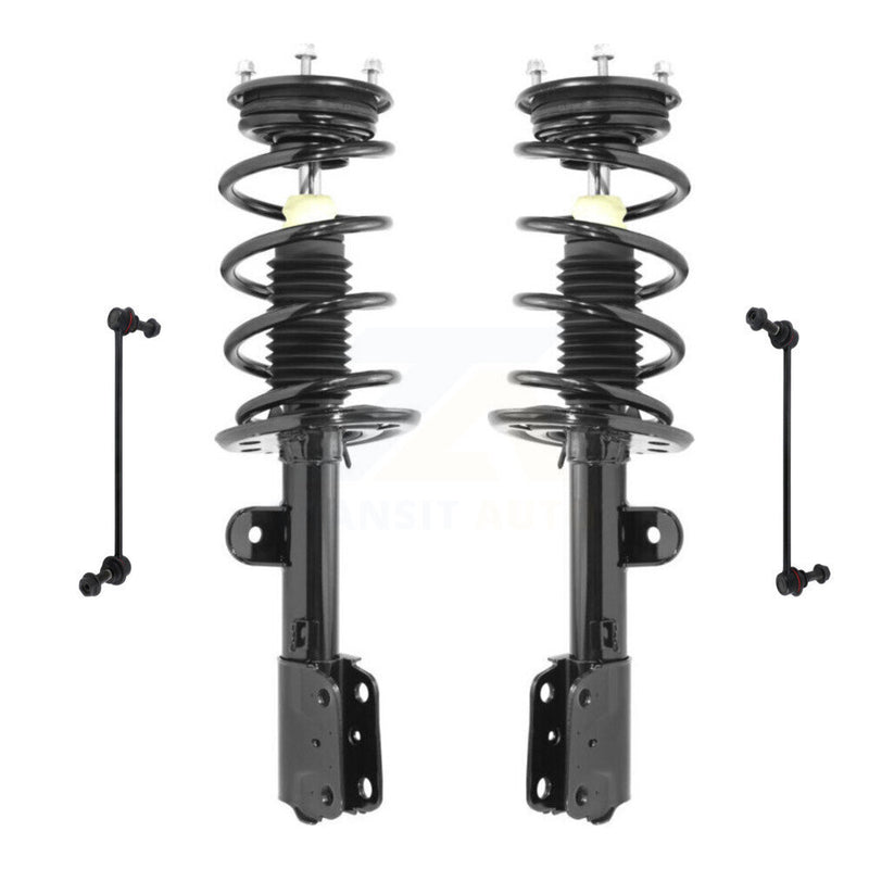 Transit Auto KSS-100659 Suspension Strut and Coil Spring Assembly for 2013-2019 Ford Explorer, Ford Police Interceptor Utility - Front