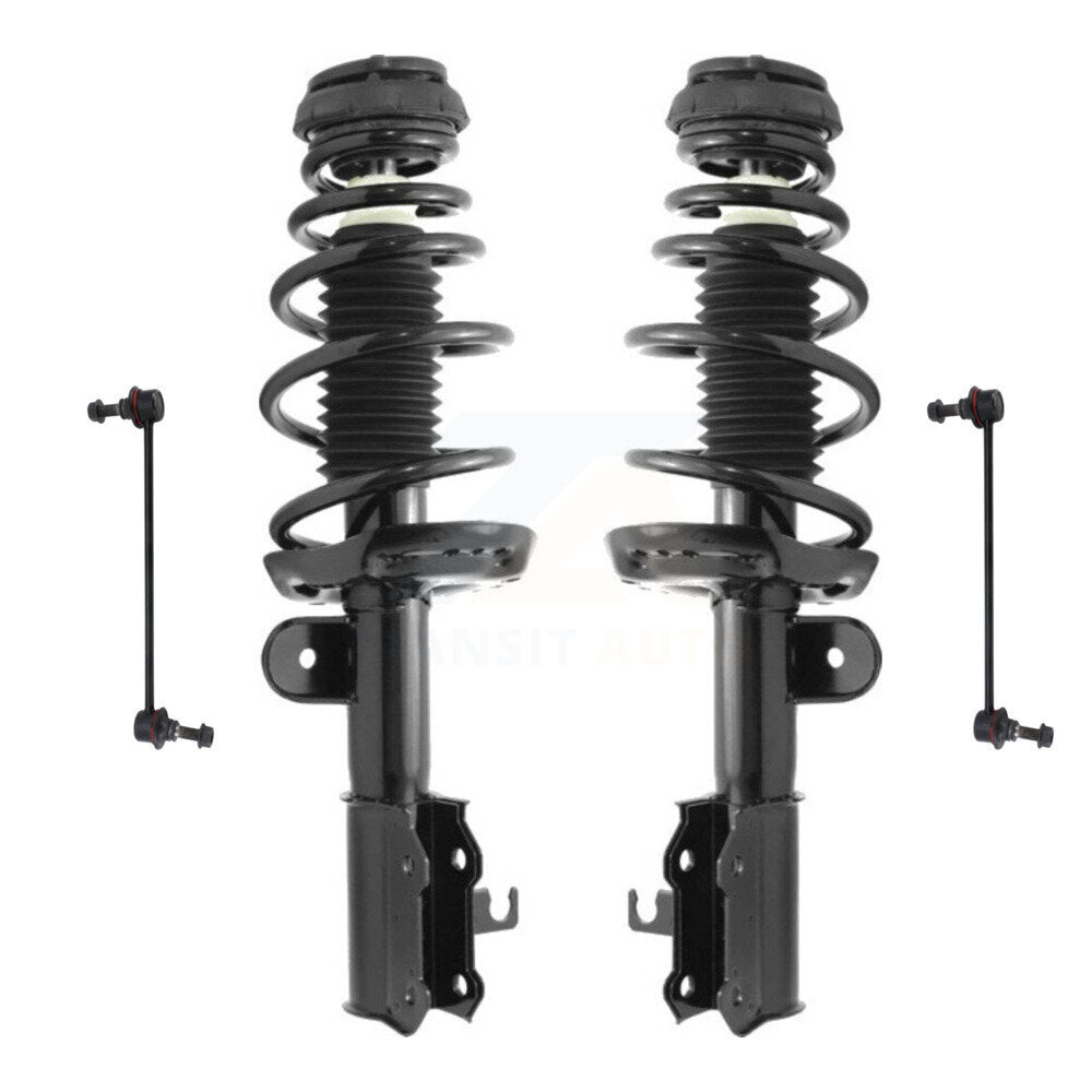 Transit Auto KSS-100667 Suspension Strut and Coil Spring Assembly for 2012-2015 Chevrolet Volt - Front