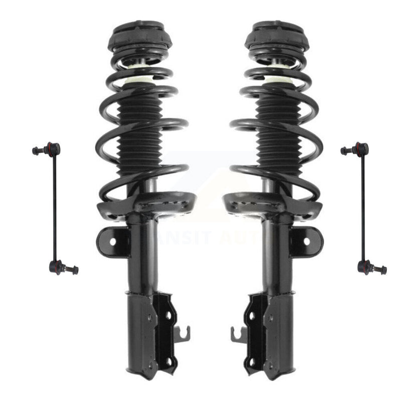 Transit Auto KSS-100667 Suspension Strut and Coil Spring Assembly for 2012-2015 Chevrolet Volt - Front