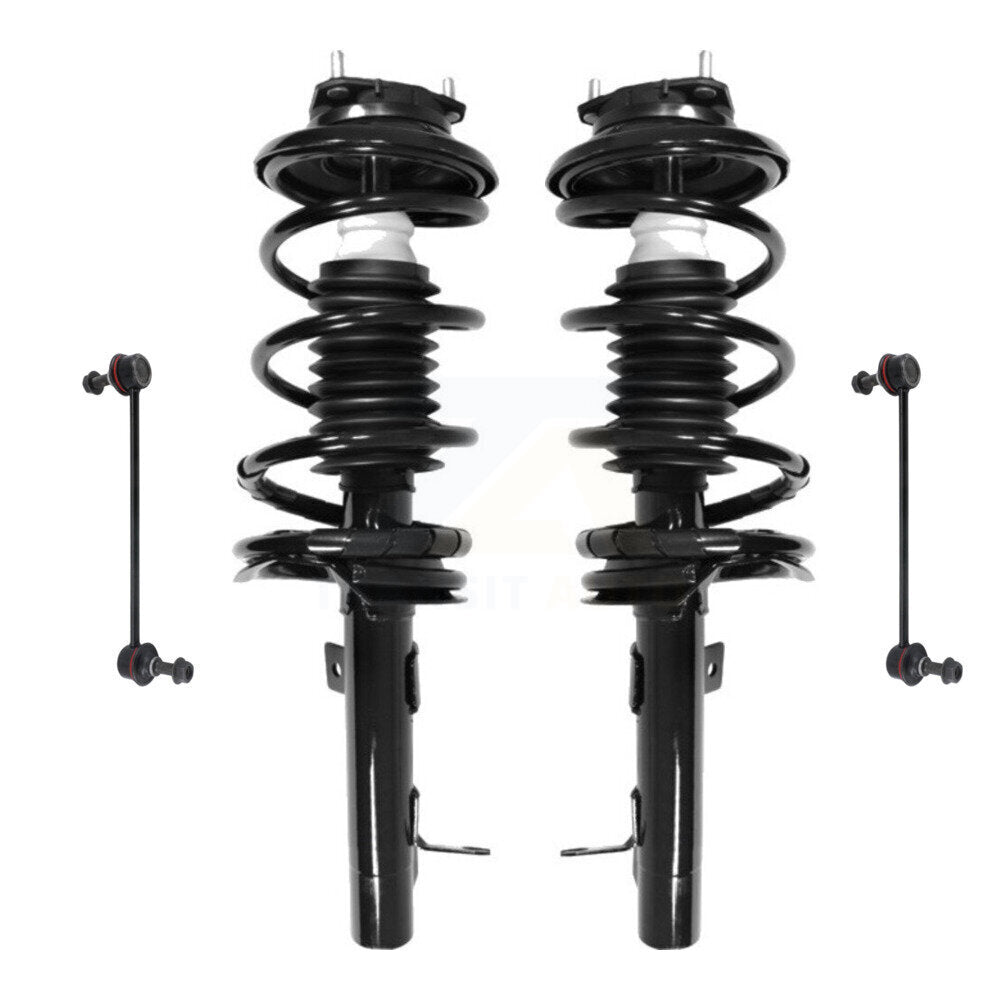 Transit Auto KSS-100668 Suspension Strut and Coil Spring Assembly for 2000-2005 Ford Focus - Front