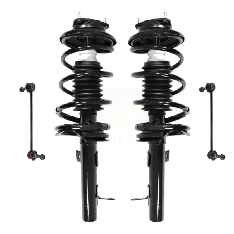 Transit Auto KSS-100668 Suspension Strut and Coil Spring Assembly for 2000-2005 Ford Focus - Front