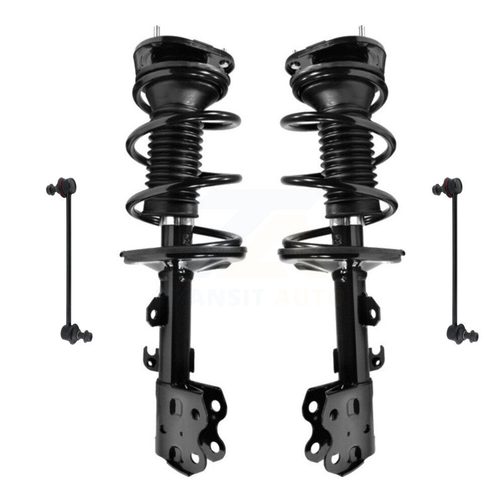 Transit Auto KSS-100674 Suspension Strut and Coil Spring Assembly for 2004-2009 Toyota Prius - Front