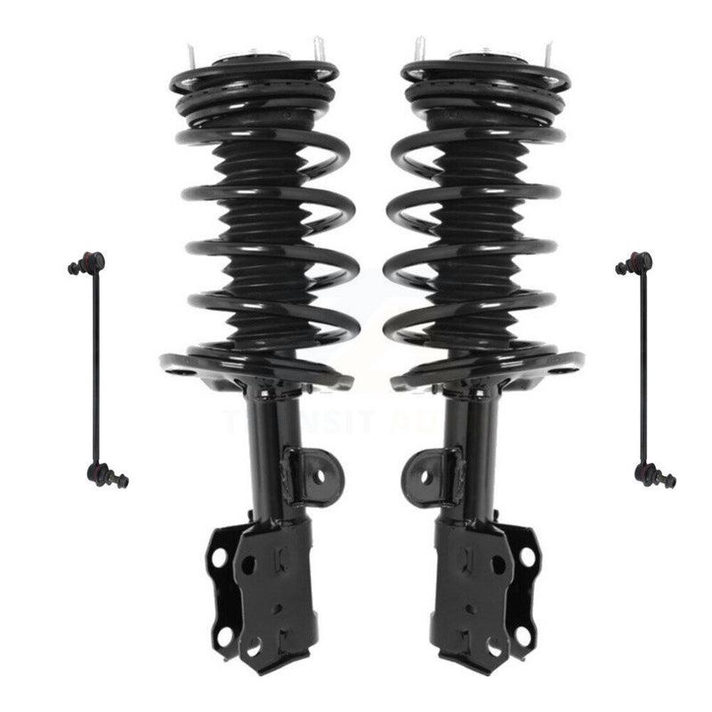 Transit Auto KSS-100676 Suspension Strut and Coil Spring Assembly for 2010-2015 Toyota Prius Plug-In, Toyota Prius - Front