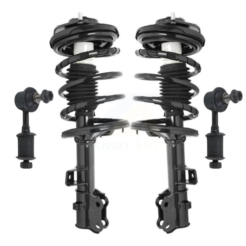 Transit Auto KSS-100679 Suspension Strut and Coil Spring Assembly for 2006 Kia Optima - Front