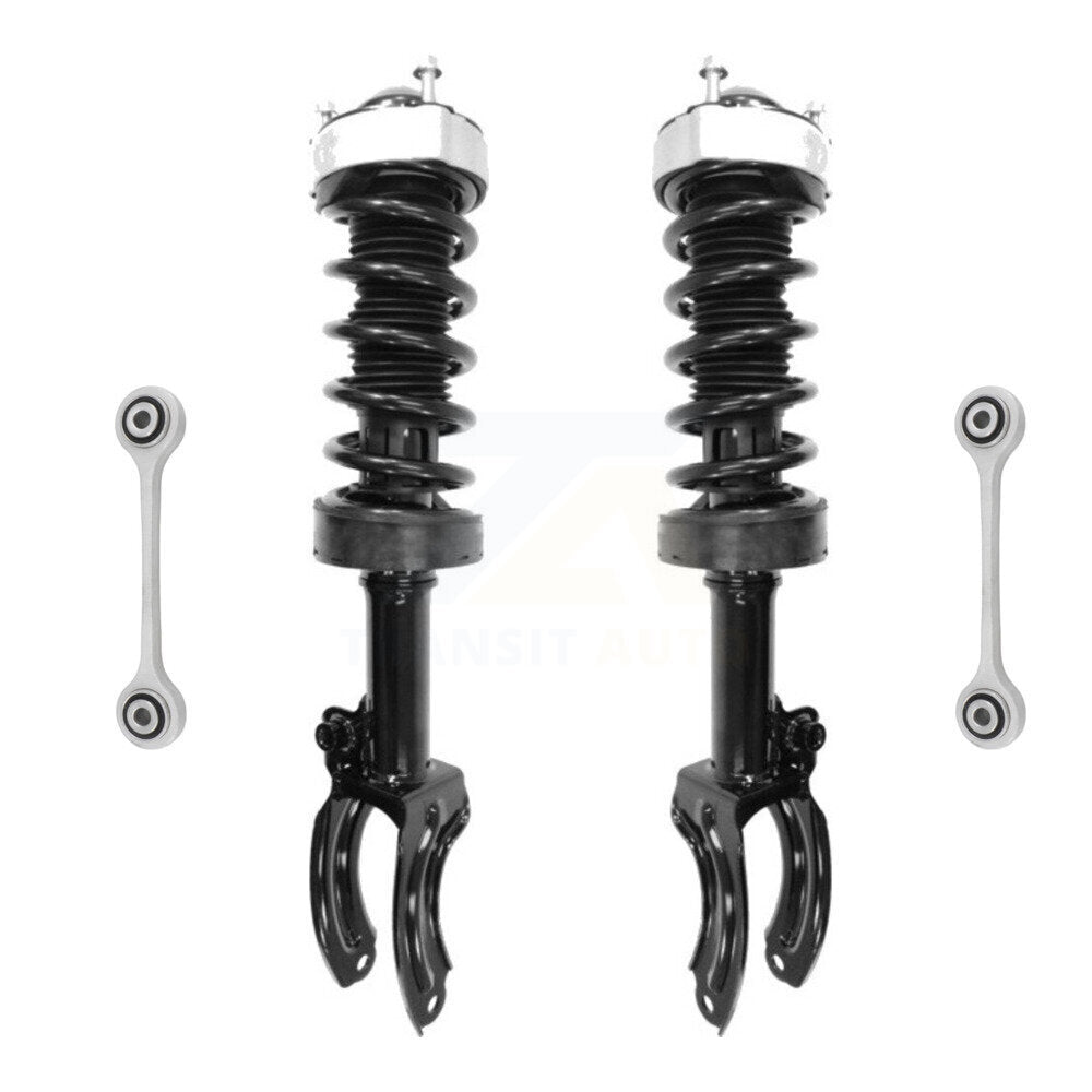 Transit Auto KSS-100680 Suspension Strut and Coil Spring Assembly for 2011-2017 Volkswagen Touareg - Front