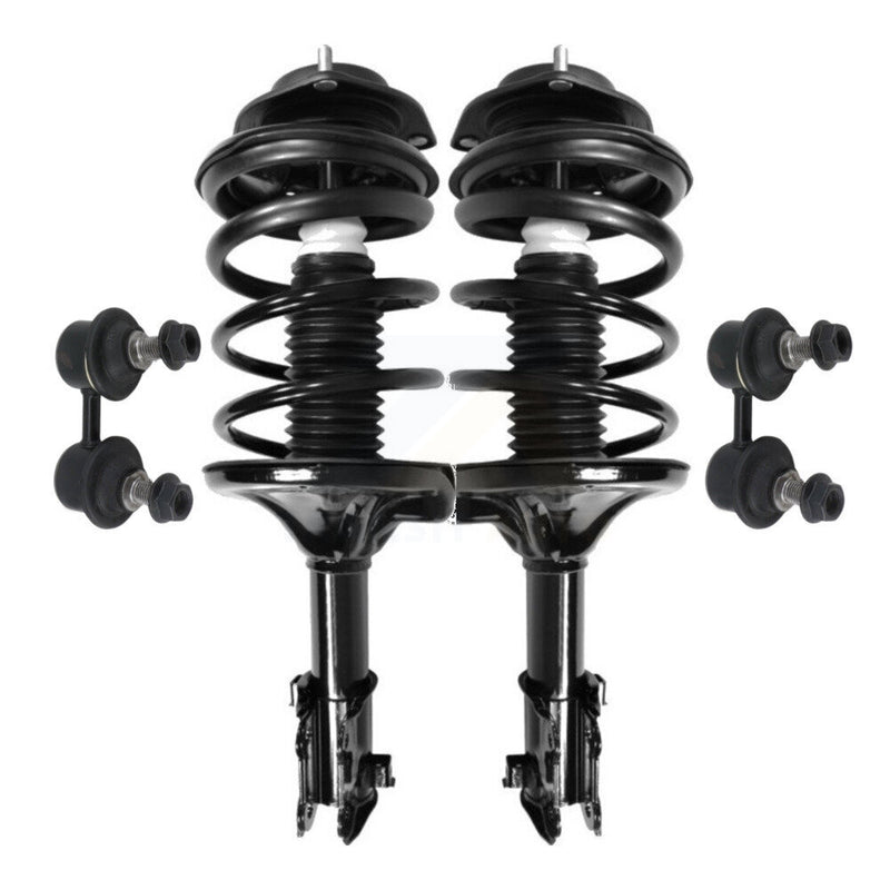 Transit Auto KSS-100682 Suspension Strut and Coil Spring Assembly for 2001-2006 Hyundai Elantra - Front