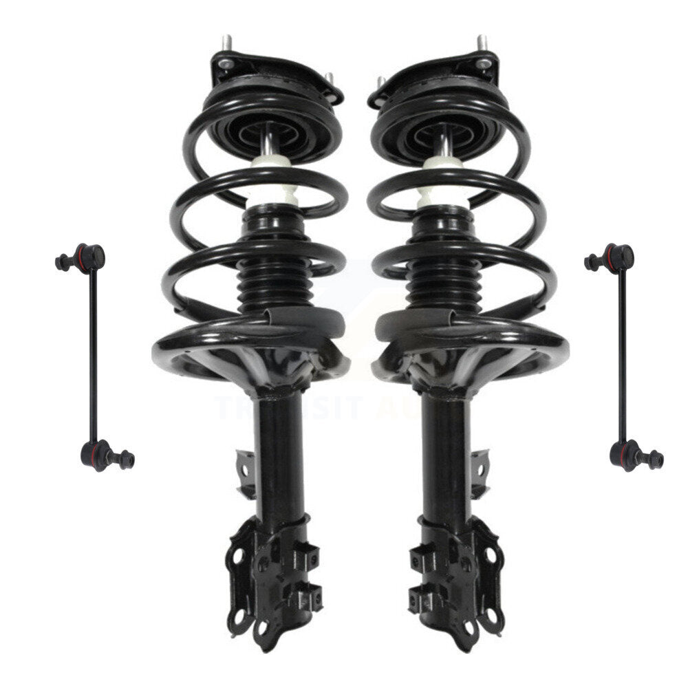 Transit Auto KSS-100683 Suspension Strut and Coil Spring Assembly for 2007-2010 Hyundai Elantra - Front