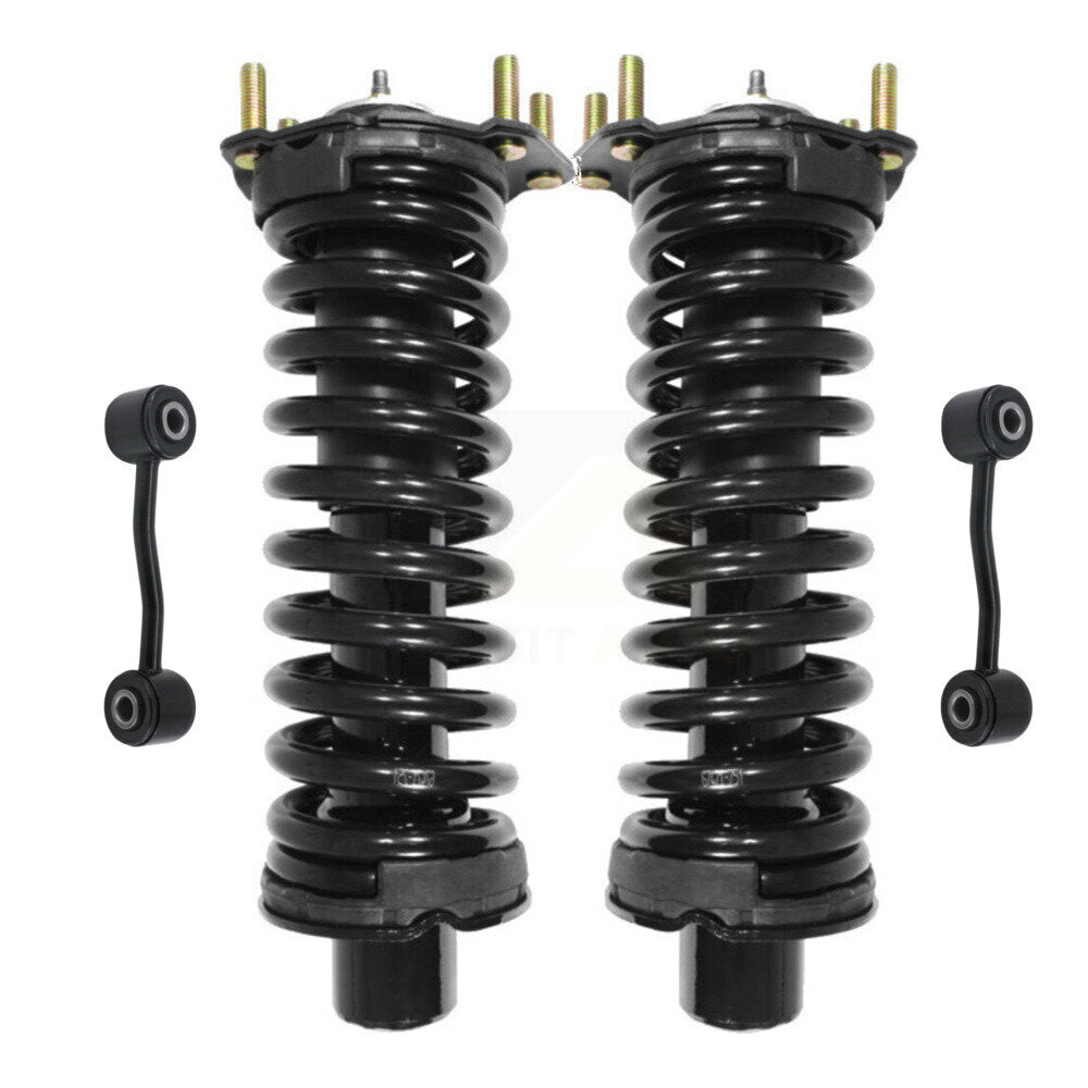 Transit Auto KSS-100694 Suspension Strut and Coil Spring Assembly for 2002-2007 Jeep Liberty - Front