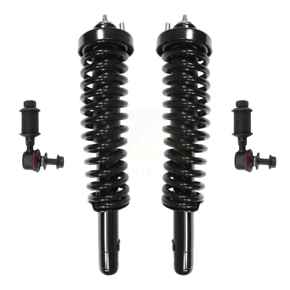 Transit Auto KSS-100697 Suspension Strut and Coil Spring Assembly for 1997-2000 Acura EL - Front
