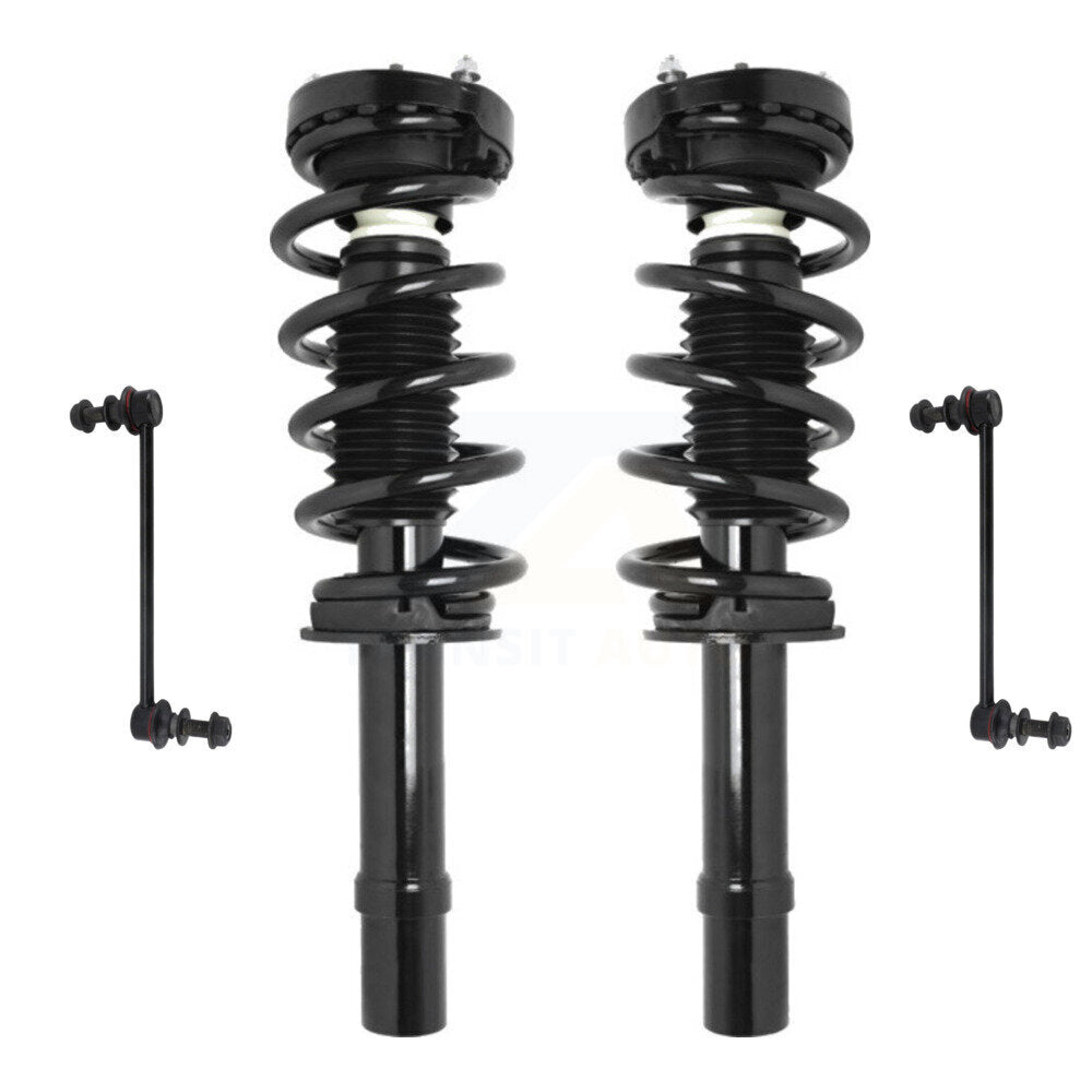 Transit Auto KSS-100706 Suspension Strut and Coil Spring Assembly for 2012-2022 Chrysler 300, Dodge Charger - Front
