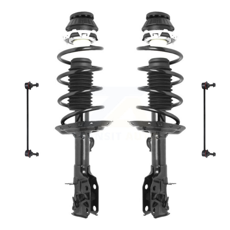 Transit Auto KSS-100707 Suspension Strut and Coil Spring Assembly for 2009-2014 Honda Insight, Honda Fit - Front