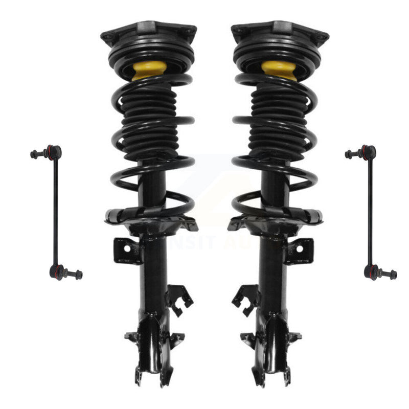 Transit Auto KSS-100709 Suspension Strut and Coil Spring Assembly for 2007-2014 Nissan Versa, Nissan Cube - Front