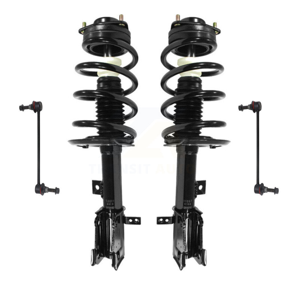 Transit Auto KSS-100710 Suspension Strut and Coil Spring Assembly for 2009-2019 Dodge Journey - Front