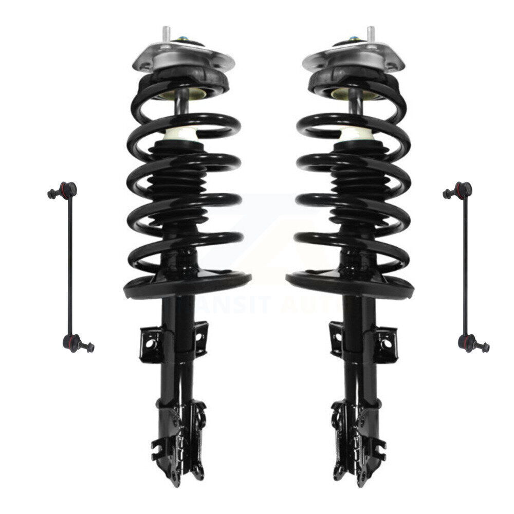 Transit Auto KSS-100723 Suspension Strut and Coil Spring Assembly for 2003-2014 Volvo XC90 - Front