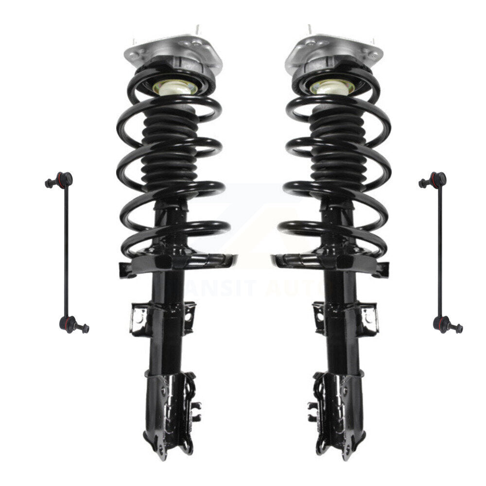 Transit Auto KSS-100724 Suspension Strut and Coil Spring Assembly for 2001-2007 Volvo XC70, Volvo V70 - Front
