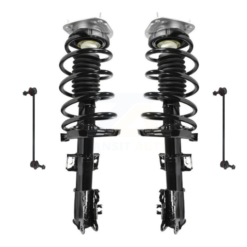 Transit Auto KSS-100724 Suspension Strut and Coil Spring Assembly for 2001-2007 Volvo XC70, Volvo V70 - Front