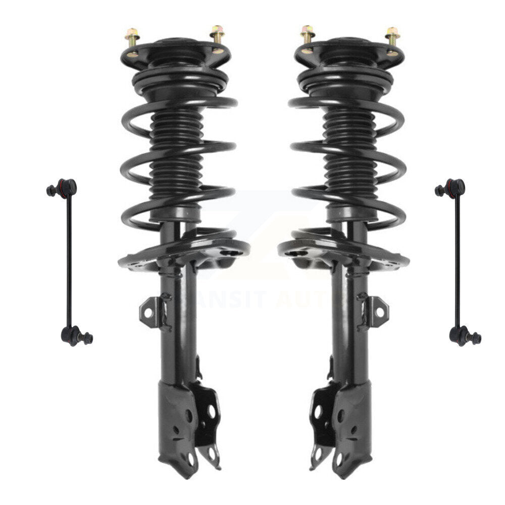 Transit Auto KSS-100732 Suspension Strut and Coil Spring Assembly for 2014-2019 Toyota Corolla - Front
