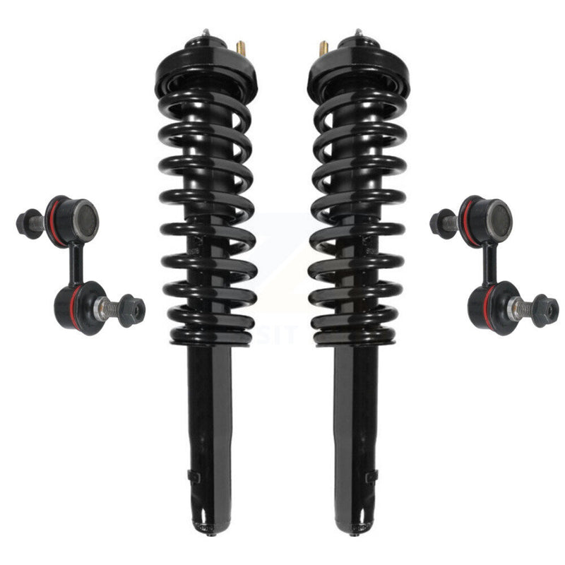 Transit Auto KSS-100748 Suspension Strut and Coil Spring Assembly for 1997-2001 Honda CR-V - Front