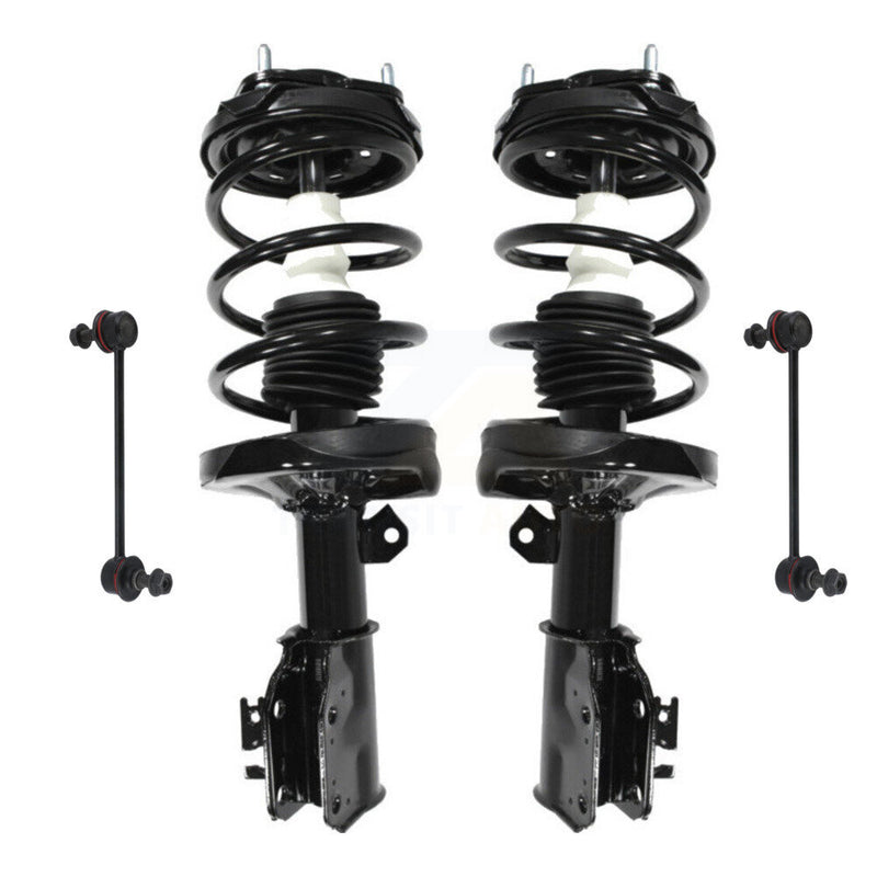 Transit Auto KSS-100757 Suspension Strut and Coil Spring Assembly for 2000 Mazda Protege - Front