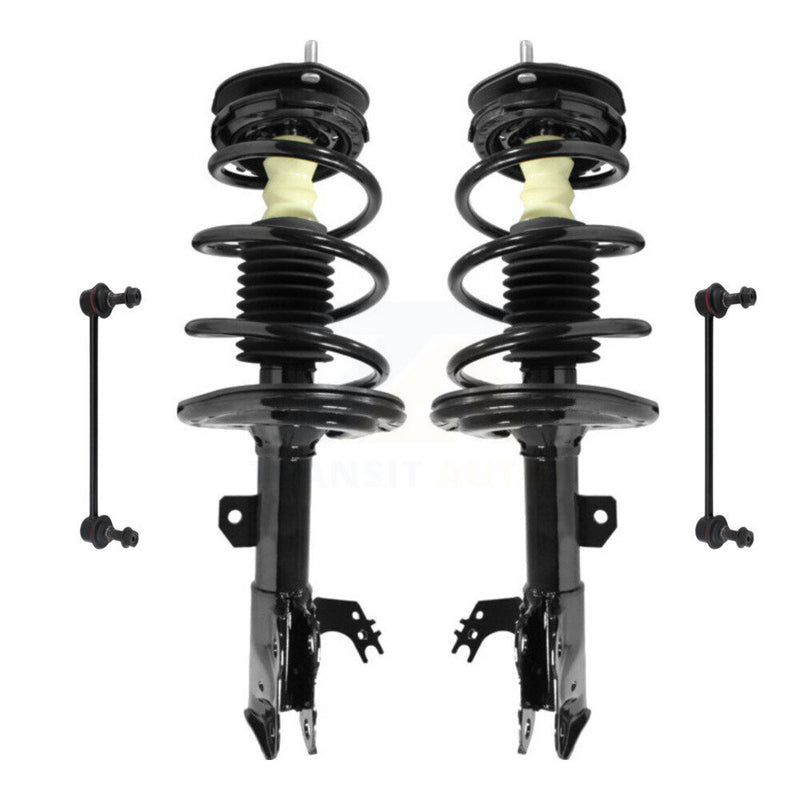 Transit Auto KSS-100758 Suspension Strut and Coil Spring Assembly for 2012-2017 Toyota Camry - Front