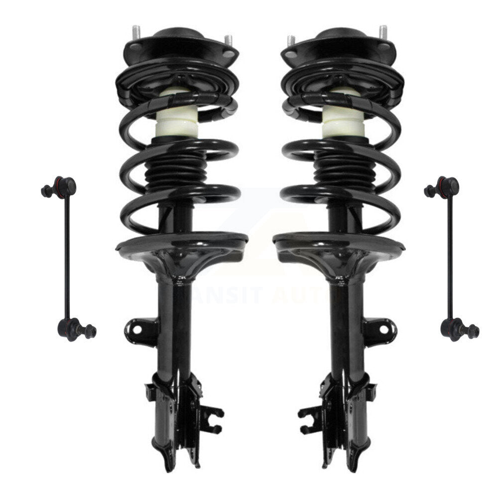 Transit Auto KSS-100770 Suspension Strut and Coil Spring Assembly for 2005-2010 Hyundai Tucson, Kia Sportage - Front