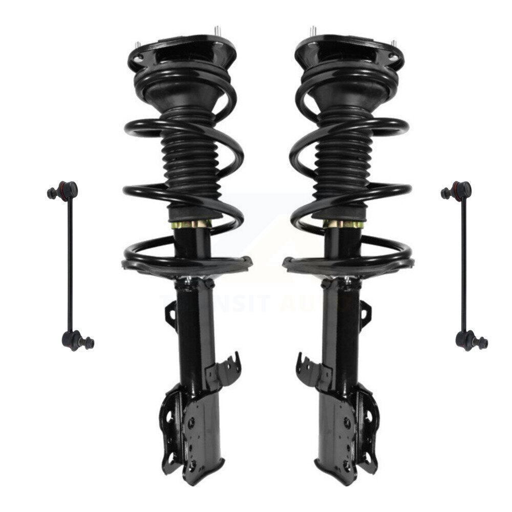 Transit Auto KSS-100774 Suspension Strut and Coil Spring Assembly for 2003-2008 Toyota Corolla - Front