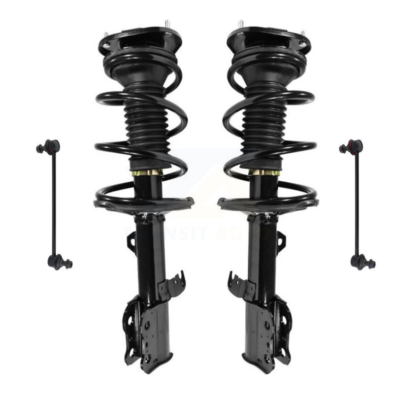 Transit Auto KSS-100774 Suspension Strut and Coil Spring Assembly for 2003-2008 Toyota Corolla - Front