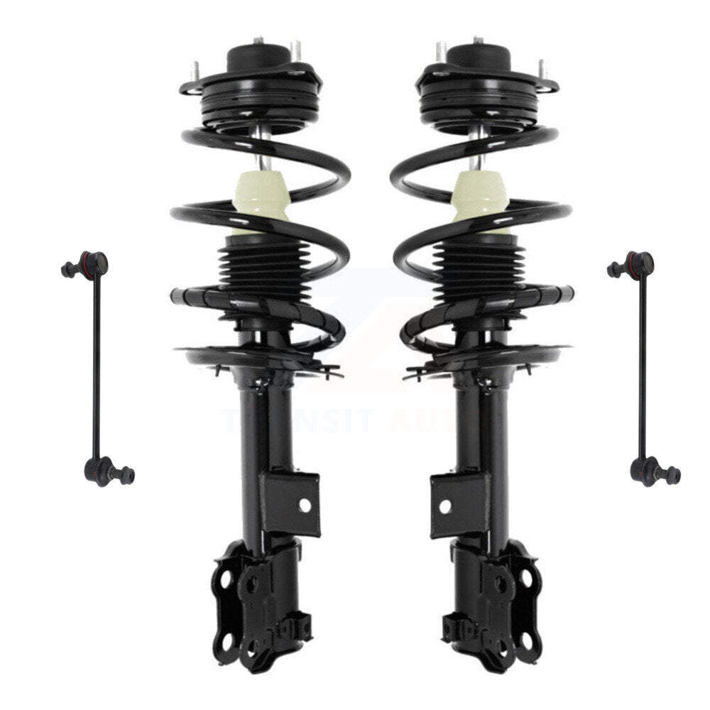 Transit Auto KSS-100776 Suspension Strut and Coil Spring Assembly for 2013-2015 Hyundai Sonata, Kia Optima - Front