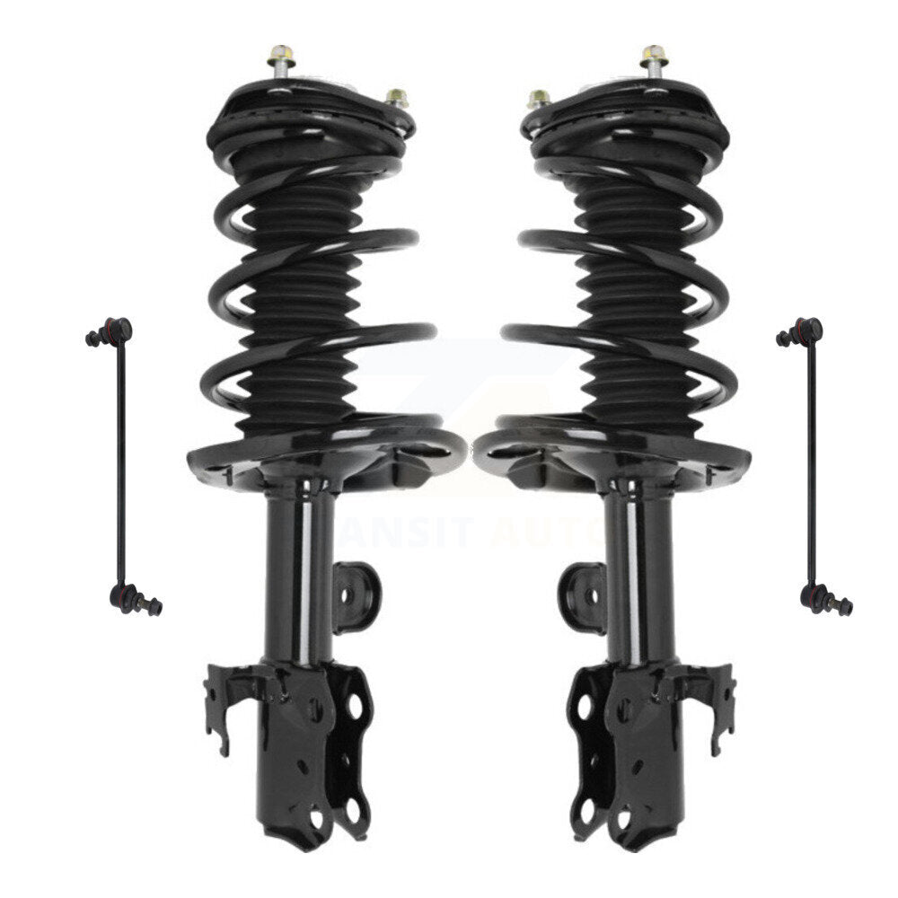 Transit Auto KSS-100777 Suspension Strut and Coil Spring Assembly for 2011-2017 Toyota Prius V, Scion tC - Front