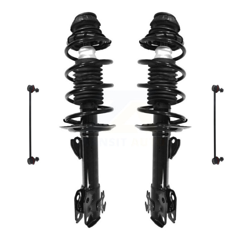 Transit Auto KSS-100778 Suspension Strut and Coil Spring Assembly for 2006-2018 Toyota Yaris, Toyota Prius C - Front