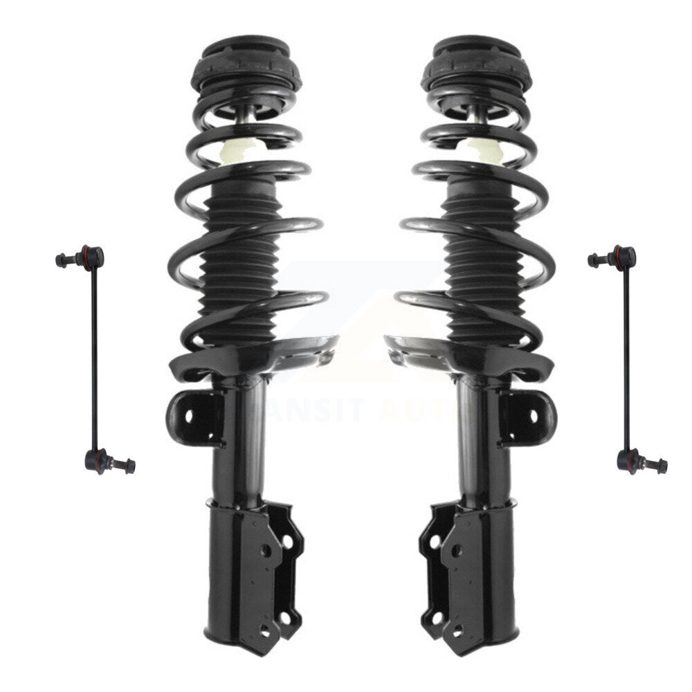 Transit Auto KSS-100784 Suspension Strut and Coil Spring Assembly for 2012-2015 Chevrolet Cruze - Front