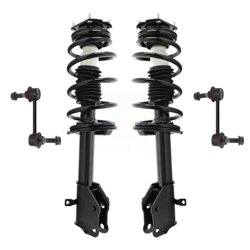 Transit Auto KSS-100804 Suspension Strut and Coil Spring Assembly for 2011-2015 Ford Edge, Lincoln MKX - Front