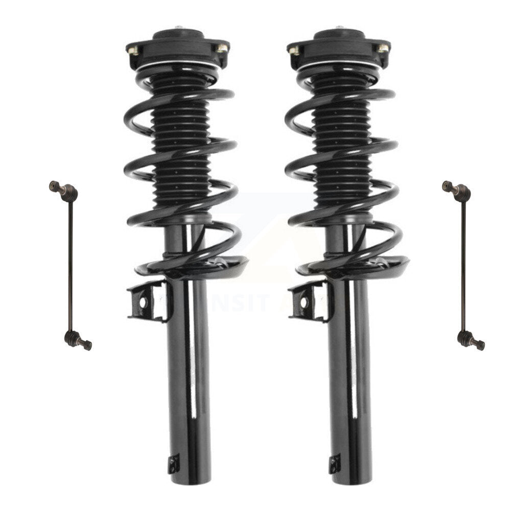 Transit Auto KSS-100815 Suspension Strut and Coil Spring Assembly for 2009-2018 Volkswagen Tiguan Limited, Volkswagen Tiguan - Front