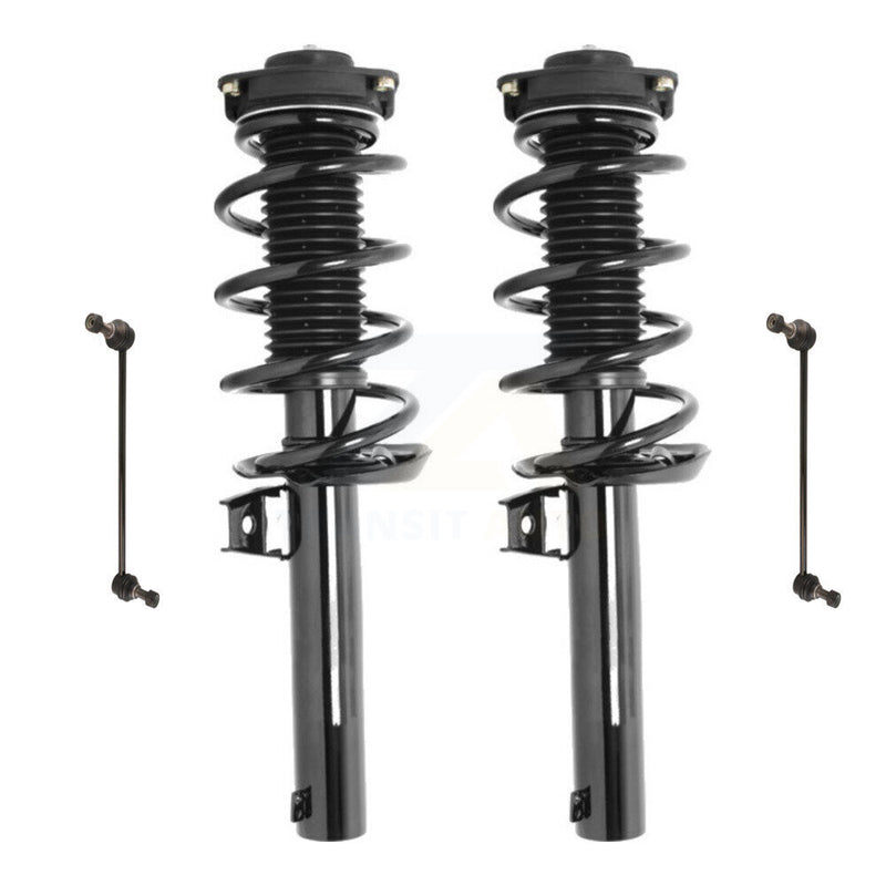 Transit Auto KSS-100815 Suspension Strut and Coil Spring Assembly for 2009-2018 Volkswagen Tiguan Limited, Volkswagen Tiguan - Front