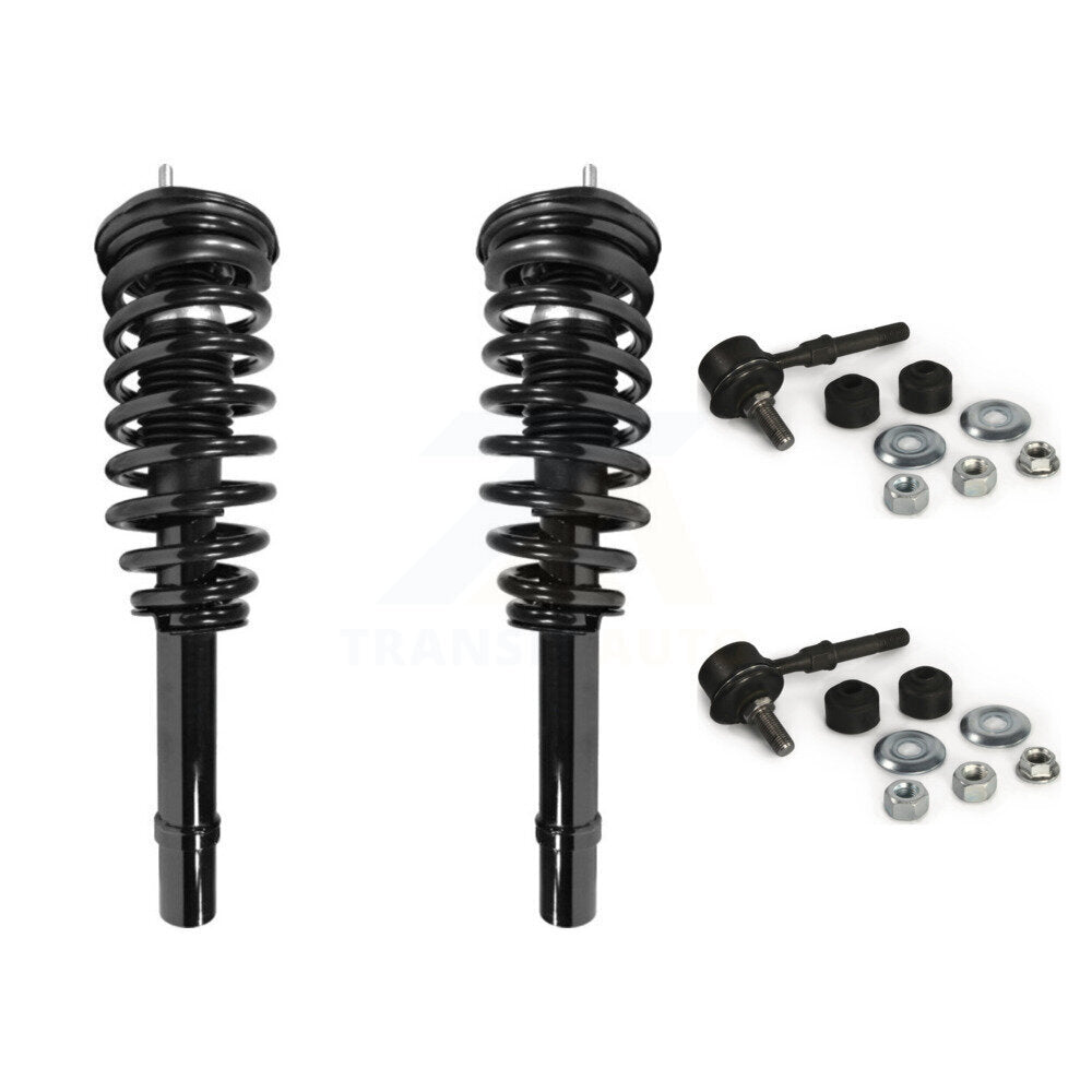 Transit Auto KSS-100820 Suspension Strut and Coil Spring Assembly for 2000-2006 Kia Optima, Hyundai Sonata, Kia Magentis - Front