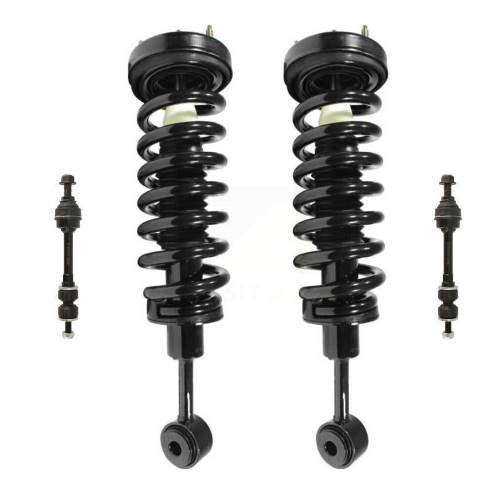 Transit Auto KSS-100826 Suspension Strut and Coil Spring Assembly for 2006-2008 Ford F-150, Lincoln Mark LT - Front