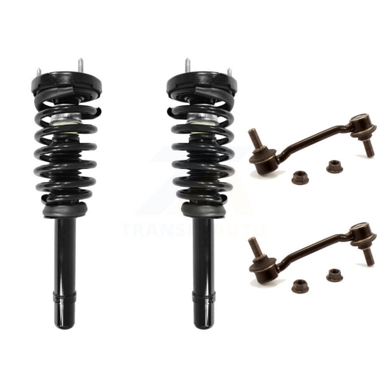 Transit Auto KSS-100836 Suspension Strut and Coil Spring Assembly for 2006-2011 Hyundai Azera, Hyundai Sonata - Front