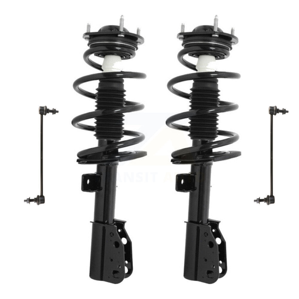 Transit Auto KSS-100839 Suspension Strut and Coil Spring Assembly for 2013-2017 GMC Acadia Limited, Buick Enclave and More - Front