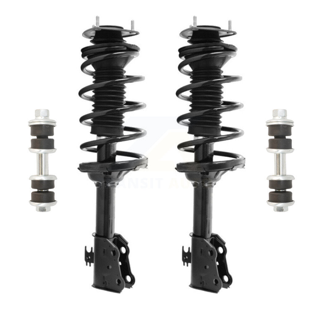 Transit Auto KSS-100841 Suspension Strut and Coil Spring Assembly for 2000-2005 Toyota Echo - Front