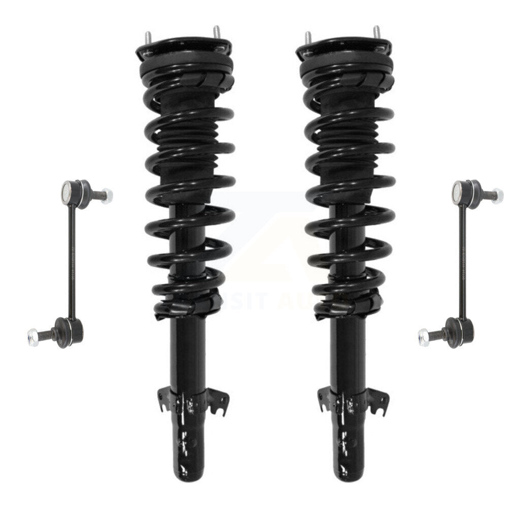 Transit Auto KSS-100846 Suspension Strut and Coil Spring Assembly for 2010-2012 Ford Fusion, Mercury Milan - Front