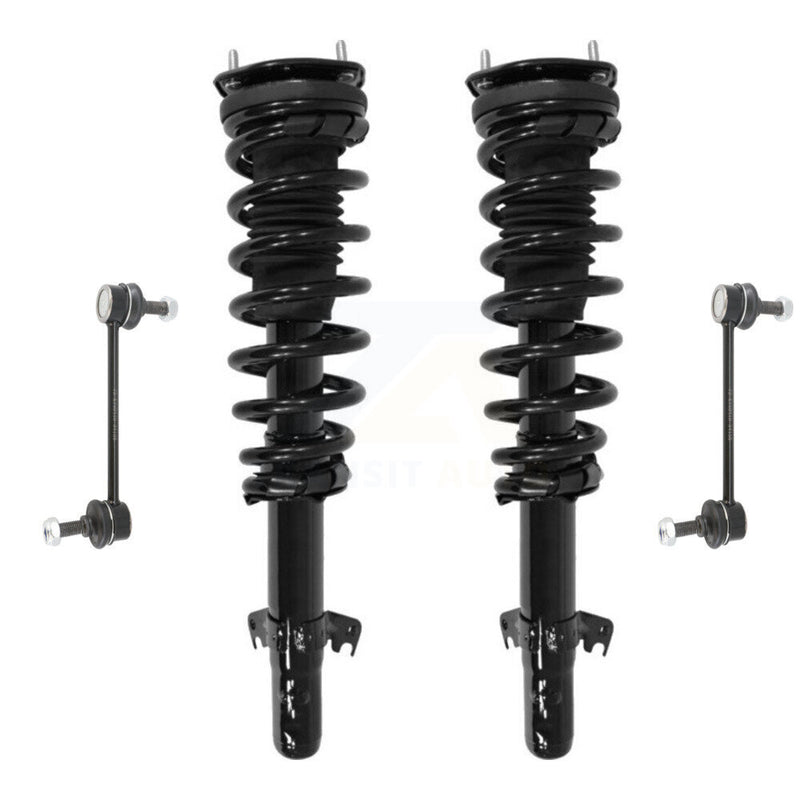 Transit Auto KSS-100846 Suspension Strut and Coil Spring Assembly for 2010-2012 Ford Fusion, Mercury Milan - Front