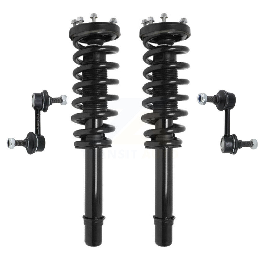 Transit Auto KSS-100853 Suspension Strut and Coil Spring Assembly for 2004-2006 Acura TL - Front