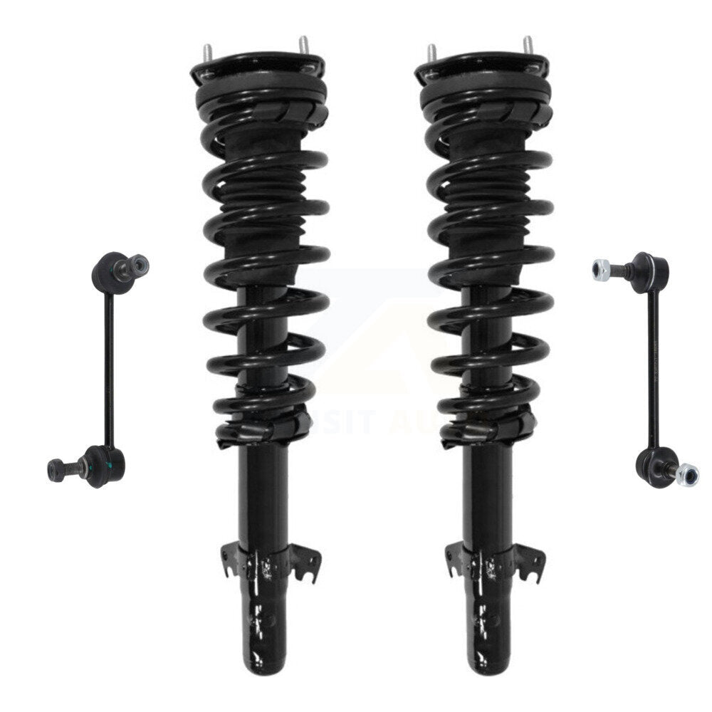 Transit Auto KSS-100854 Suspension Strut and Coil Spring Assembly for 2006-2009 Ford Fusion, Mercury Milan - Front