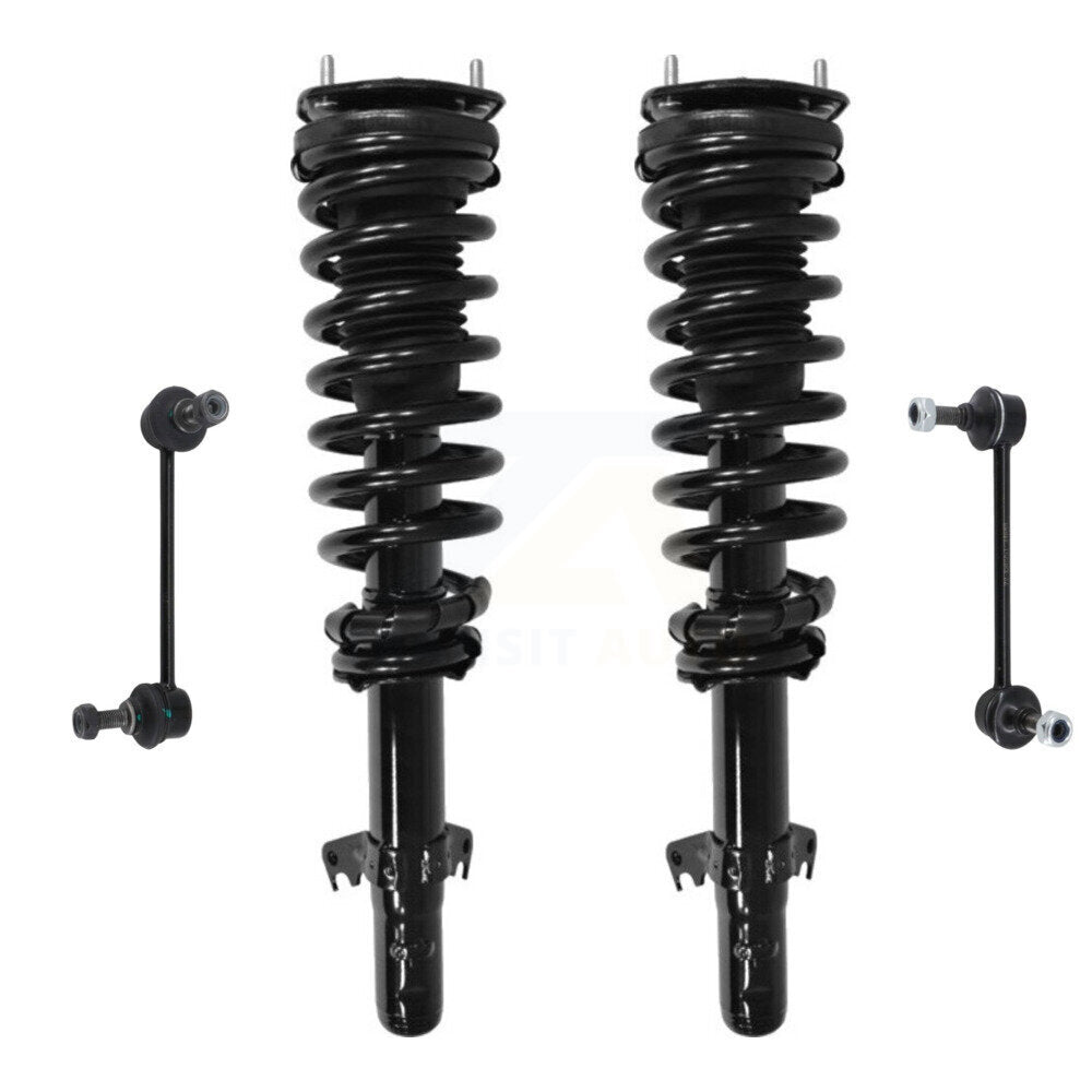 Transit Auto KSS-100855 Suspension Strut and Coil Spring Assembly for 2003-2010 Ford Fusion, Lincoln MKZ and More - Front