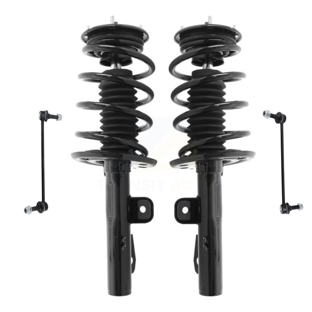 Transit Auto KSS-100857 Suspension Strut and Coil Spring Assembly for 2010-2012 Ford Flex - Front