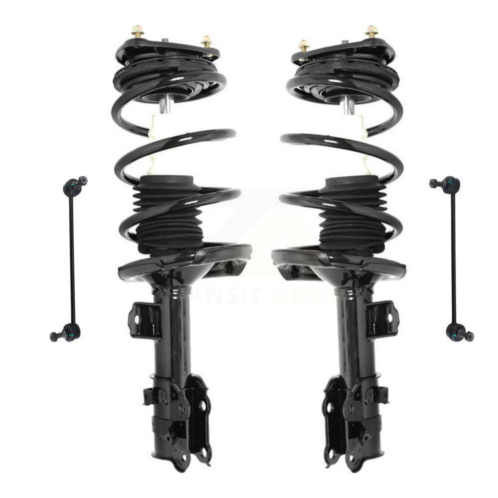 Transit Auto KSS-100859 Suspension Strut and Coil Spring Assembly for 2006-2011 Hyundai Accent, Kia Rio, Kia Rio5 - Front