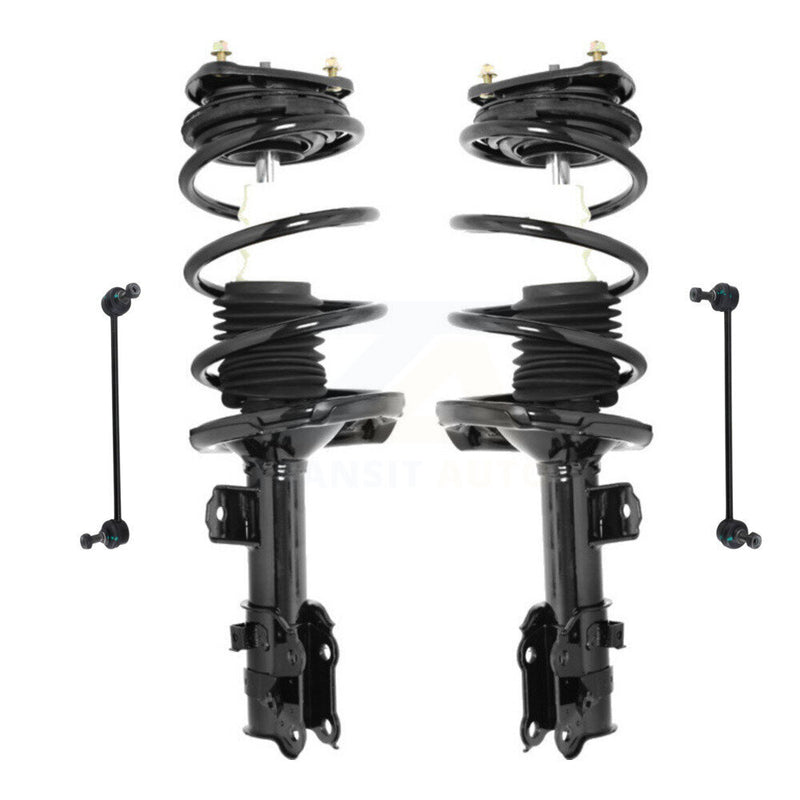 Transit Auto KSS-100859 Suspension Strut and Coil Spring Assembly for 2006-2011 Hyundai Accent, Kia Rio, Kia Rio5 - Front