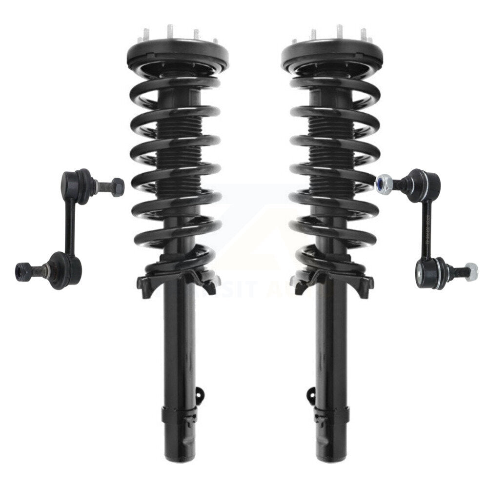 Transit Auto KSS-100863 Suspension Strut and Coil Spring Assembly for 2008-2012 Honda Accord - Front